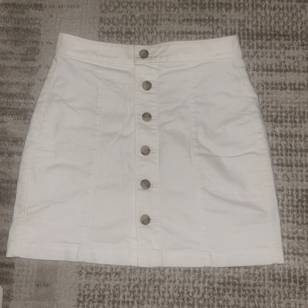 Loft Button Down Skirt